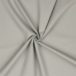 Baumwollpopeline Premium Bio~Organic - grau