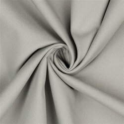 Baumwollpopeline Premium Bio~Organic - grau