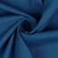 Baumwollpopeline Premium Bio~Organic - blau
