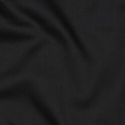 Baumwollsatin Stretch *Vera* - schwarz