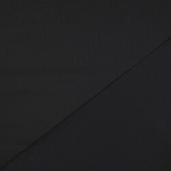 Baumwollsatin Stretch *Vera* - schwarz