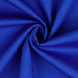 Baumwollsatin Stretch - kobaltblau
