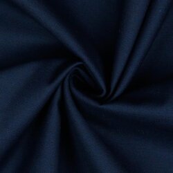 Baumwollsatin Stretch *Vera* - dunkelblau