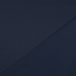 Baumwollsatin Stretch *Vera* - dunkelblau