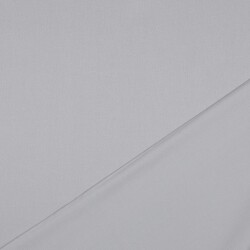 Baumwollsatin Stretch *Vera* - grau