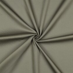 Baumwollsatin Stretch *Vera* - dunkeloliv