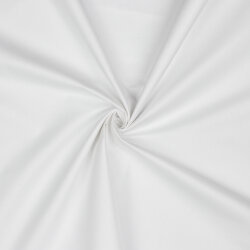Baumwollpopeline *Vera* Uni - weiss