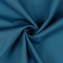 Baumwollpopeline *Vera* Uni - blau