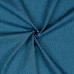 Baumwollpopeline *Vera* Uni - dunkelschattenblau