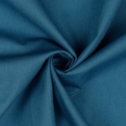 Baumwollpopeline *Vera* Uni - dunkelschattenblau