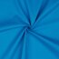 Baumwollpopeline *Vera* Uni - wasserblau