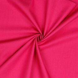 Baumwollpopeline *Vera* Uni - pink