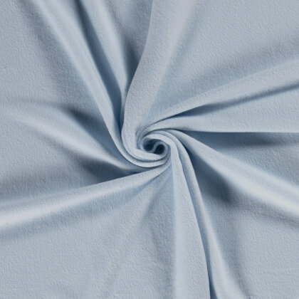 Antipilling Fleece *Marie* Uni - hellblau