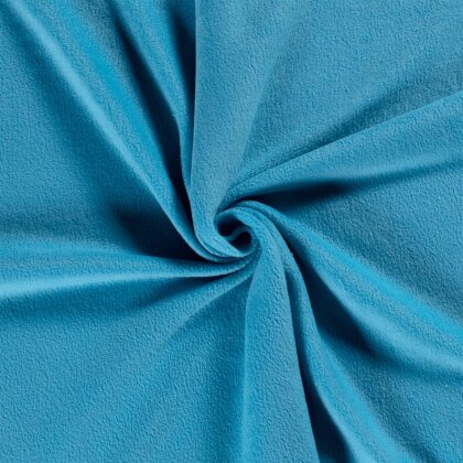 Antipilling Fleece *Marie* Uni - türkis