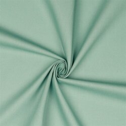 Baumwollpopeline *Vera* Uni - dunkelmint