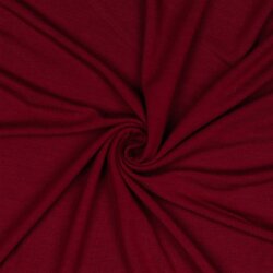 TENCEL™ MODAL Jersey - dunkelrot