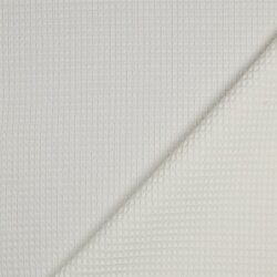 Waffelpiqué *Vera* 6mm- weiss