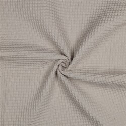 Waffelpiqué *Vera* 6mm- hellbeige