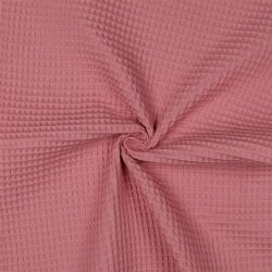 Waffelpiqué *Vera* 6mm- quarzrosa