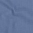 Waffelpiqué *Vera* 6mm- helljeansblau