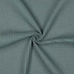 Waffelpiqué *Vera* 6mm- altgrün