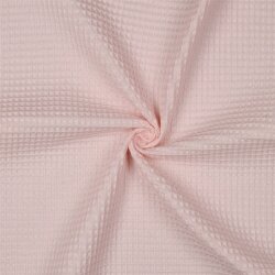 Waffelpiqué *Vera* 6mm- hellrosa