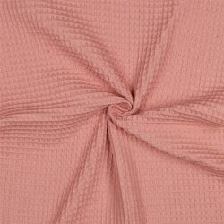 Waffelpiqué *Vera* 6mm- perlrosa
