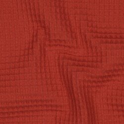 Waffelpiqué *Vera* 6mm- terrakotta