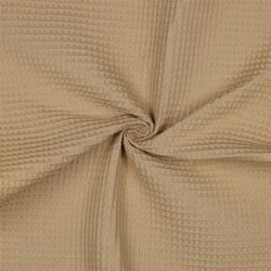 Waffelpiqué *Vera* 6mm- hell sand