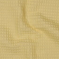 Waffelpiqué *Vera* 6mm- softgelb