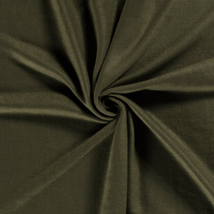 Antipilling Fleece *Marie* Uni - moosgrün