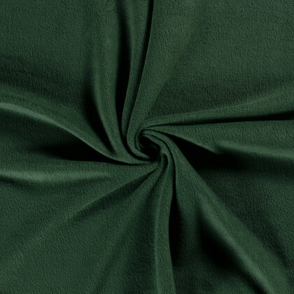 Antipilling Fleece *Marie* Uni - tannengrün