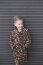 Alpenfleece Blumen - taupe