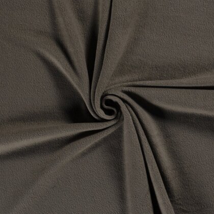 Antipilling Fleece *Marie* Uni - rauchgrau