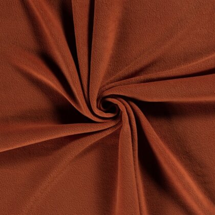 Antipilling Fleece *Marie* Uni - rostorange