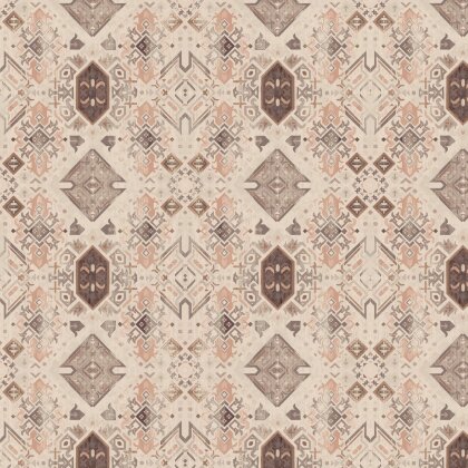 Canvas Digital geometrische Rauten - hellbeige