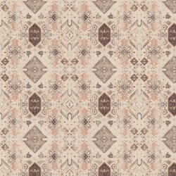 Canvas Digital geometrische Rauten - hellbeige