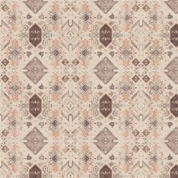 Canvas Digital geometrische Rauten - hellbeige