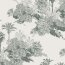 Canvas Digital Wald leinenoptik - altgrün