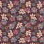 Viskose Jersey Blumen - beere