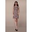 Viskose Jersey Blumen - beere