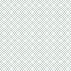 Baumwollpopeline mini Kreise - weiss/nilblau