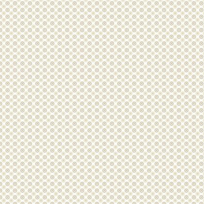 Baumwollpopeline Blütenmeer - weiss/gelb