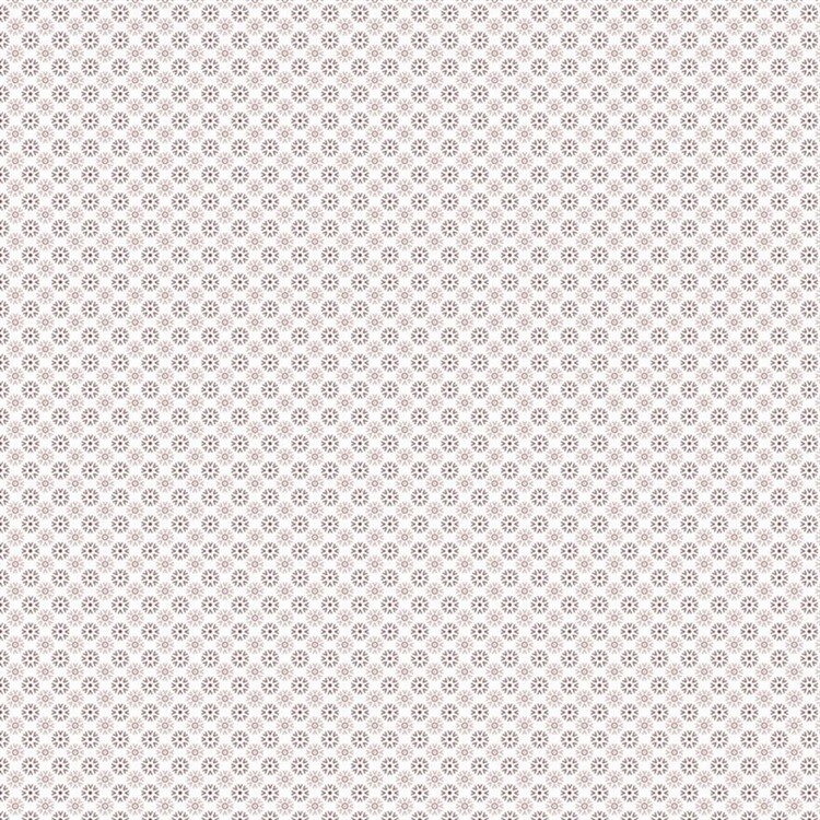 Baumwollpopeline Blütenmeer - weiss/dunkelrosa