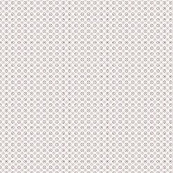 Baumwollpopeline Blütenmeer - weiss/dunkelrosa