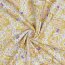 Musselin Digital Paisley - weiss/lavendel