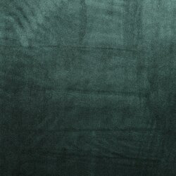 Dekostoff Samt - dunkelgrün
