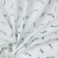 Musselin Organic Digital  - weiss