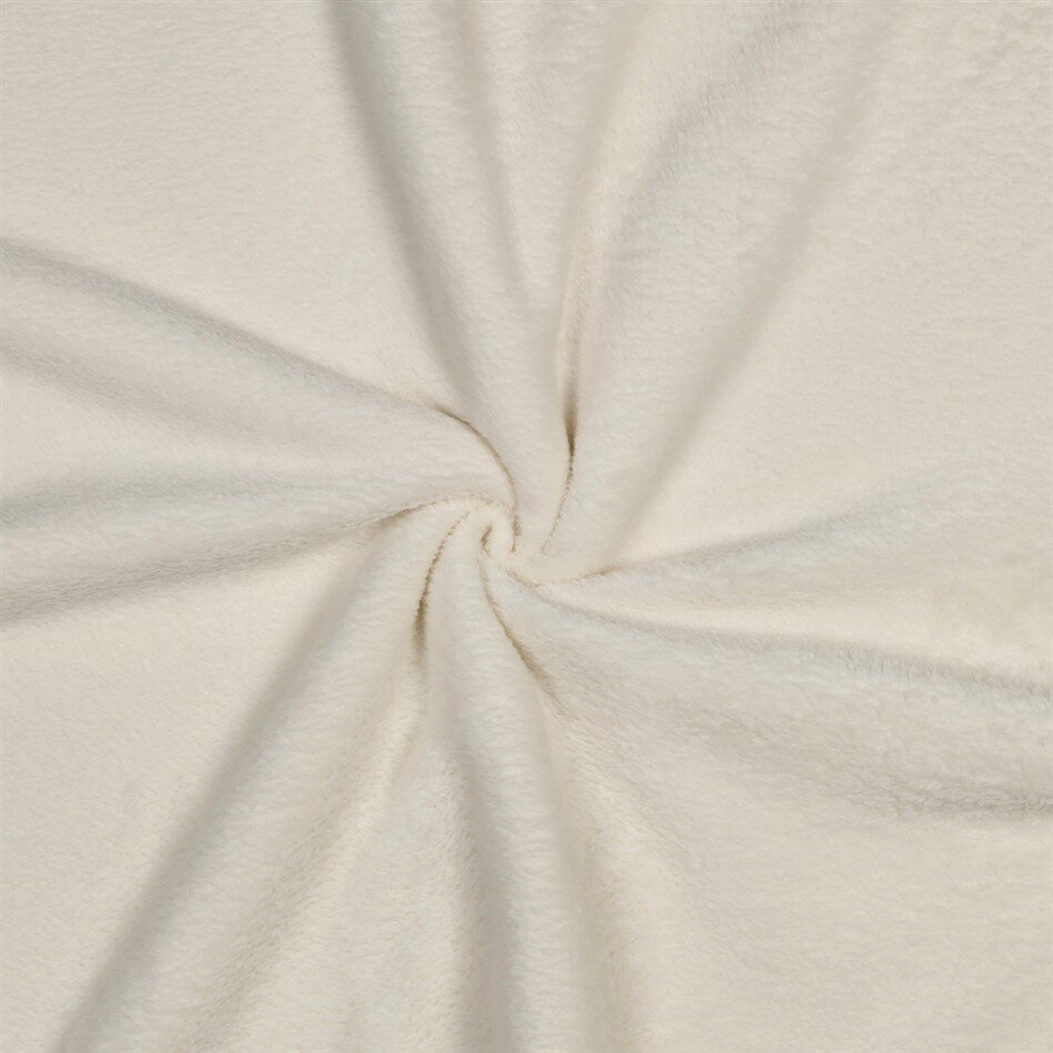 Doppelseitiger Mikrofleece - creme