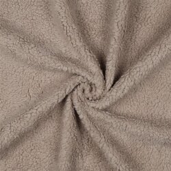 Baumwoll Teddy *Vera* - beigebraun